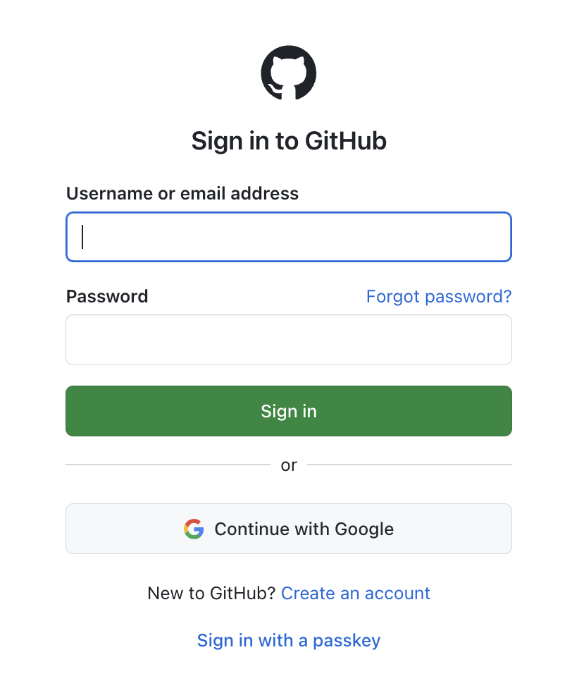 GitHub sign up page